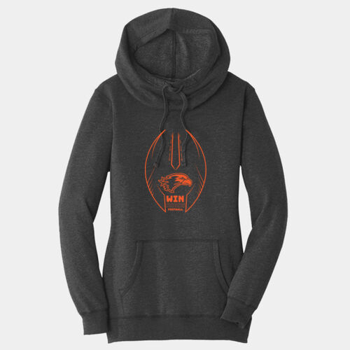Women's Lightweight Fleece Hoodie - Future Football Thumbnail