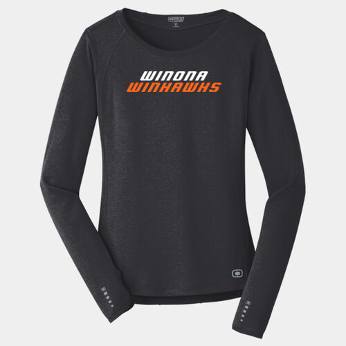 OGIO Ladies Long Sleeve Pulse Crew Thumbnail