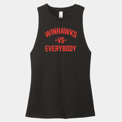 Ladies Triblend Muscle Tank - HawksVsEverybody Thumbnail