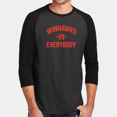Triblend 3/4 Sleeve Raglan - HawksVsEverybody Thumbnail