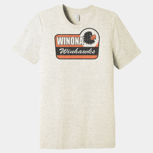 Unisex Triblend Short Sleeve Tee - Retro Herky Head Thumbnail